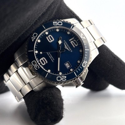 Longines HydroConquest blau Herren Automatik Uhr - L3.780.4.96.6