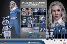 New Hot Toys MMS824 Four First Steps Invisible Woman H.E.R.B.I.E. Deluxe Regular