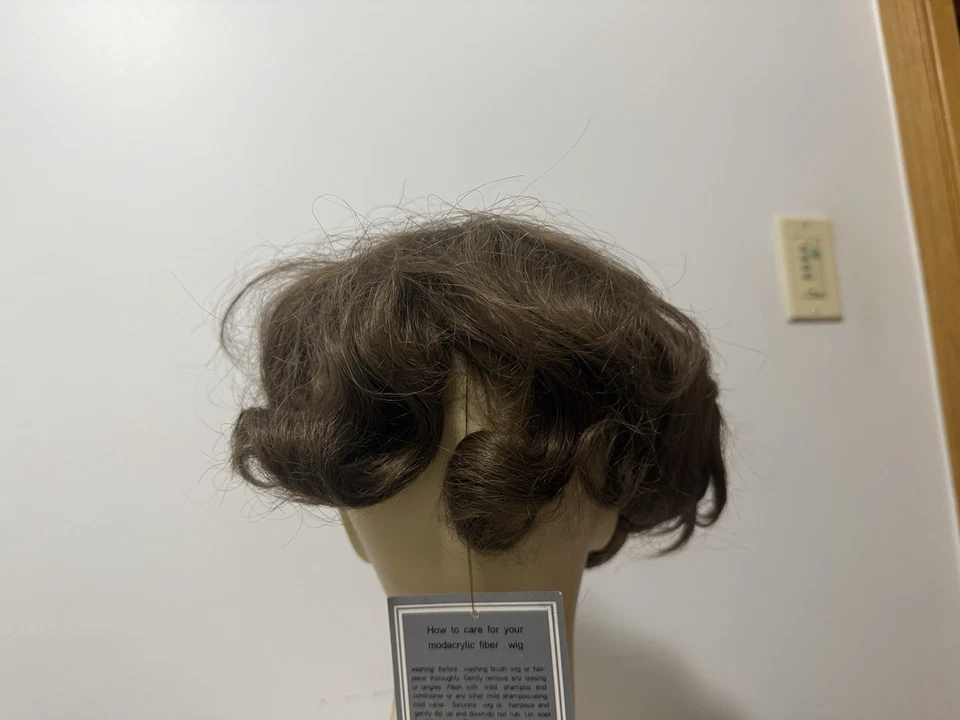 Мужской парик Toupee модакрил синтетическая монафиламентная смесь Elura светло-пепельно-коричневый 12 - Изображение 3 из 4