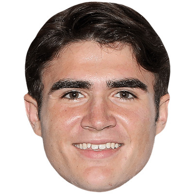 Harrison Holzer (Smile) Big Head. Larger than life mask.
