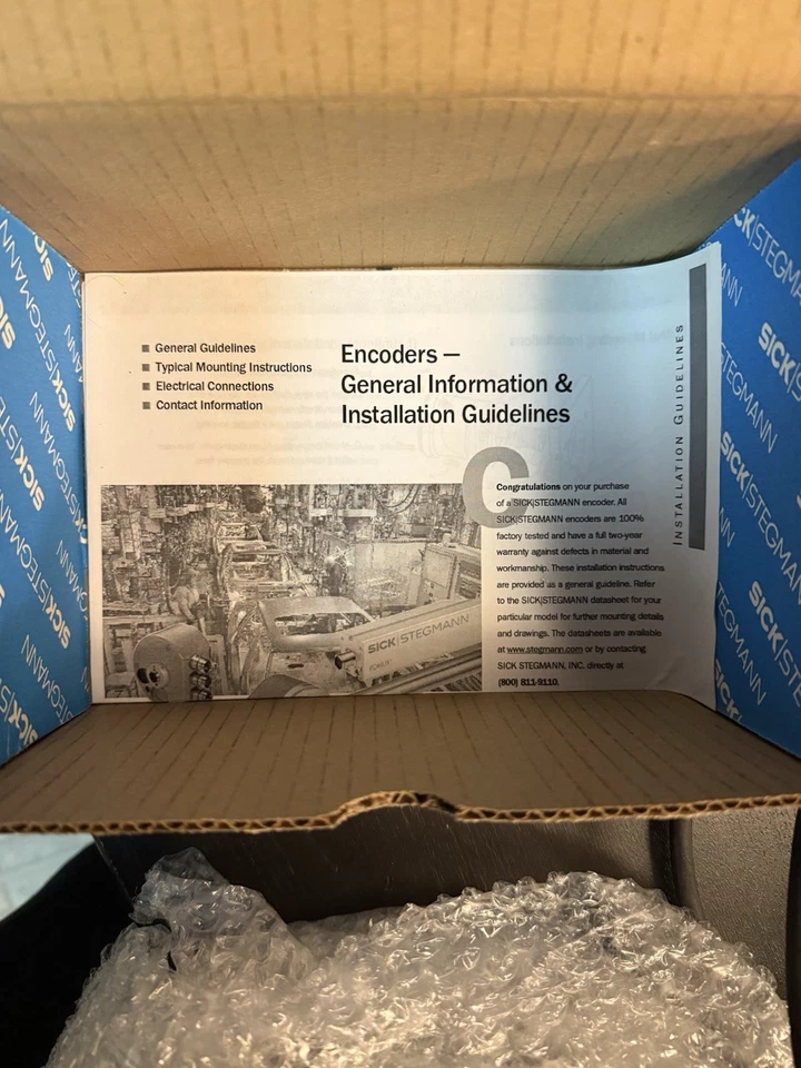 SICK STEGMANN DGS 20-97200060, rotary incremental encoder - Image 4 of 4