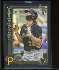 2025 TOPPS BILLY COOK RC BLACK HOLOFOIL #/10 ROOKIE #425