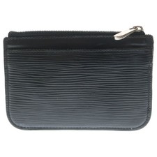 Louis Vuitton Epi Pochette Cl  M66602 Coin  Key Holder silver hardware Used