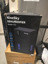 NineSky Dehumidifier 95oz Water Tank, Model CT2 Gray NEW