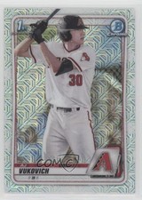 2020 Bowman Draft Chrome Mojo Refractor AJ Vukovich #BD-150 0q4s