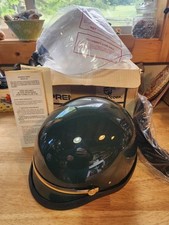 Vintage Premier Crown Police Riot Helmet C-3 500 Green New Open Box Medium