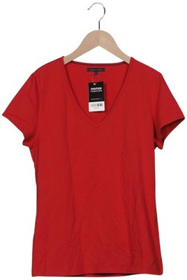 Tommy Hilfiger T-Shirt Damen Shirt Kurzärmliges Oberteil Gr. XXL Bau... #74djc0v