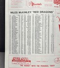 Ohio High School Football Program 1987 Niles McKinley vs Warren Harding  — photo 2