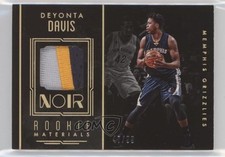 2016-17 Panini Noir Rookie Materials Color Prime 47/99 Deyonta Davis #16 0k4