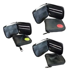 Recycled Rubber Tire Zippered Wallet 011229