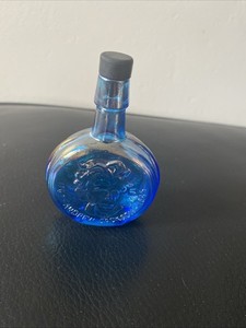 Wheaton Andrew Jackson Blue Glass Bottle Presidential 1829-37