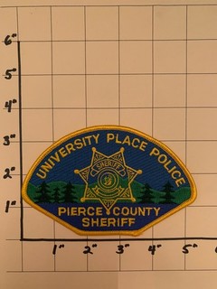 UNIVERSITY PLACE POLICE PIERCE COUNTY SHERIFF WA WASHINGTON