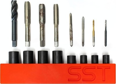 SST - Tap Socket Wrench - 8-Piece Adapter Set - Snug Secure & Durable - Easy St
