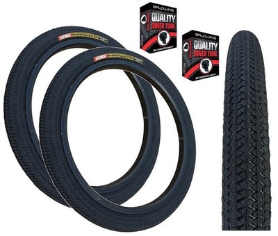 Kenda KINIPTION 20 x 2.10 SCHWARZ BMX Fahrradreifen s Schlauch s K-1016