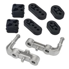 Exhaust Bracket Muffler Support Kit with Rubber isolators Compatible with 2019 