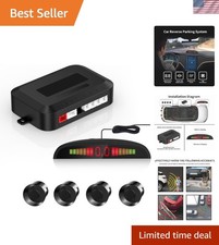 Car Reverse Backup Sensor   Universal Parking Sensors for Car with 4 Rear Sen...