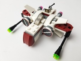 LEGO Star Wars 75072 ARC-170 Starfighter Complete Microfighter Spaceship Trooper