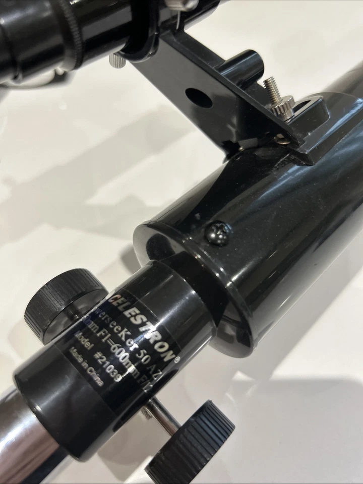 Celestron 21039 Powerseeker 50AZ D=50mm F1=600mm F/12 Great Condition As Seen - Image 2 of 4