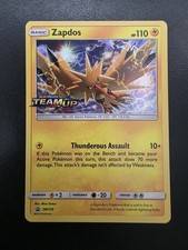 Pokemon TCG Zapdos Holo Rare Team Up Stamp SM - Team Up SM159 LP on eBay