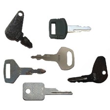 Ignition Key Set 7 Keys Fits Case Heavy Equipment / Construction