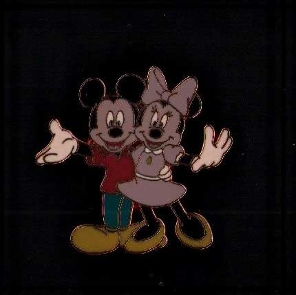 Disney Mickey Minnie LE 50? From Framed Pin Set HTF