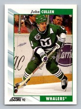 #150 1992-93 Score John Cullen Hartford Whalers
