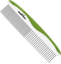 Dog & Cat Comb – Stainless Steel Grooming Tool for Tangles & Matted Fur