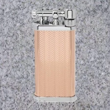 IM Corona: Pipe Lighters: OLD BOY ROSE GOLD HERRINGBONE ET