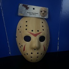 Jason Voorhees Friday 13th Horror movie Halloween Costume Plastic Mask New tags