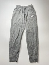 Nike Club Fleece Training Joggers Light Grey Womens Sz XS Athletic Comfort