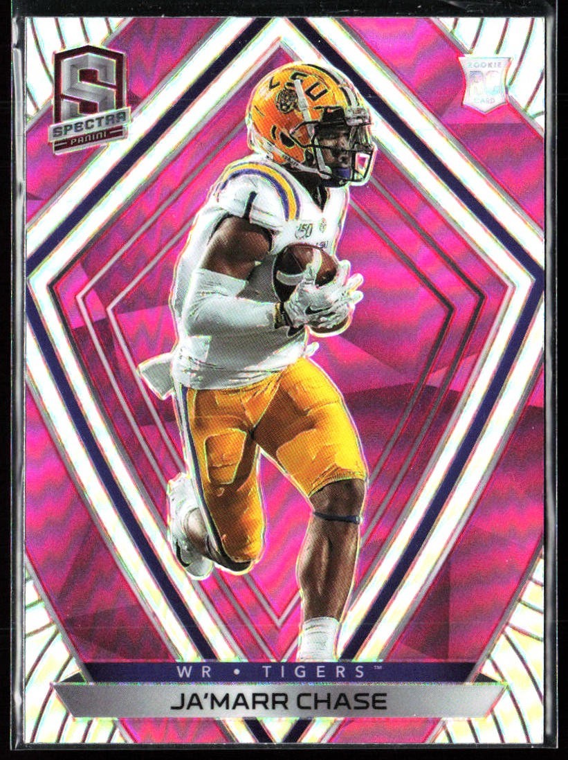 2021 PANINI CHRONICLES SPECTRA PINK PRIZM JA'MARR CHASE ROOKIE
