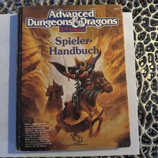 Advanced Dungeons & Dragons 2nd Edition  - Spieler Handbuch - TSR Deutsch Rar