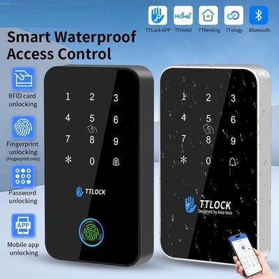 TTLOCK Fingerprint Smart Door Lock System NFC Bluetooth Electric Keypad 13.56MHz