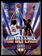 2021-22 Panini Donruss Optic Basketball Prizm Bam Adebayo Heat 4 Air defense