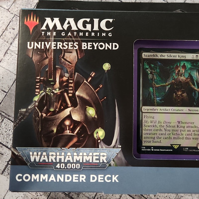 Magic: The Gathering Warhammer 40K Necrons Commander Deck 100-Card English