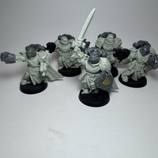 Black Templars Sword Brethren x5 Veterans Power Sword 40K W-15