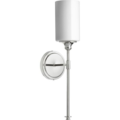 Quorum Celeste 1 Light 4.75' Wall Mount, Polished Nickel - 5309-1-62