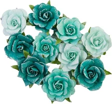 Prima Marketing 655350658564 Flowers, White,Cardstock