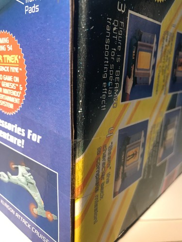 Vintage Playmates Star Trek Next Generation Shuttlecraft Goddard 1992 New SEALED - Picture 9 of 11