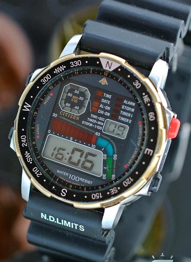 Windsurfing D060 Orologio Windsurf Citizen Windsurfing D060 Gold