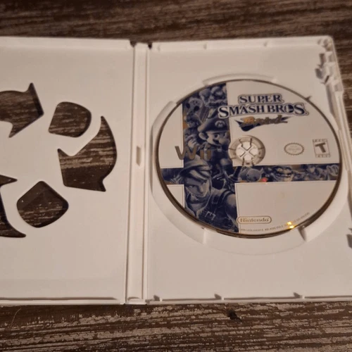 Super Smash Bros. Brawl (Nintendo Wii, 2008) Disc only TESTED GREAT!