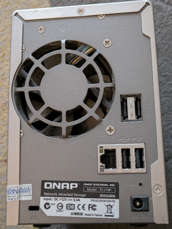 QNAP TS-219P 2x Bay NAS with 2 X 2TB STORAGE - Image 2 of 2