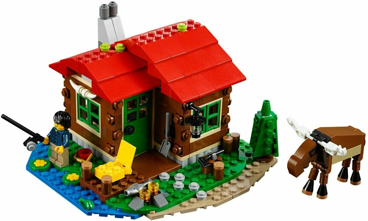 LEGO Creator 31048 LakeSide Lodge Cabin Observatory 3in1 Lego