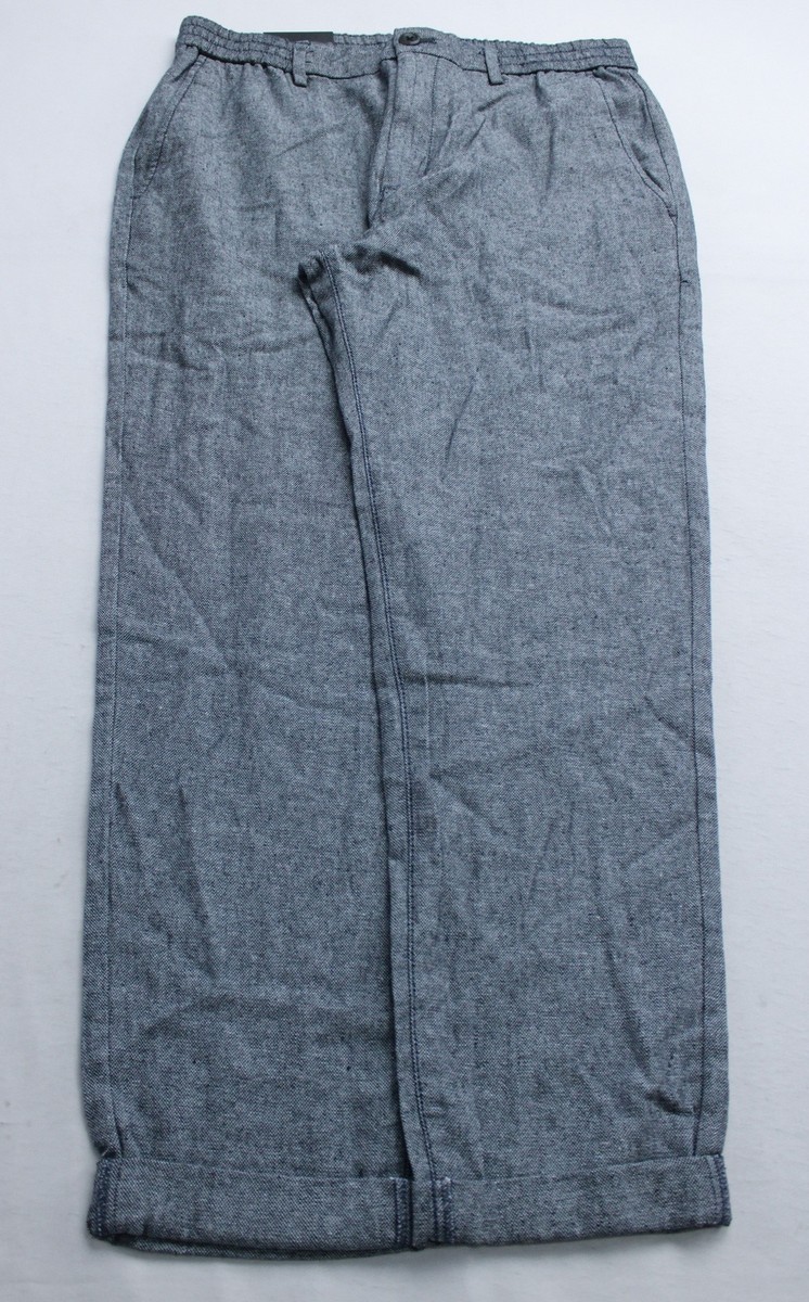 パンツ 00s Banana Republic navy linen slacks Athletic Linen-Blend Pant | Banana Republic Factory