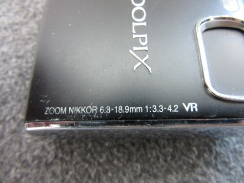Nikon Coolpix S51 Digitalkamera schwarz 8,1 MP Zoom Nikkor * REPARATUR oder Teile LESEN - Bild 6 von 10