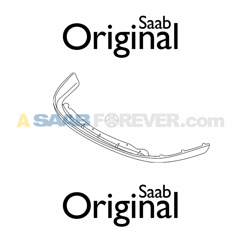 SAAB 9-3 AERO Front Lip Spoiler NEW GENUINE 2003-2007 OEM 32016151