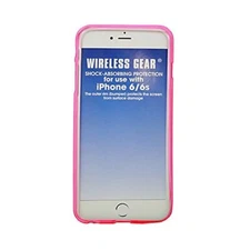 Wireless Gear Case For iPhone 6, Clear, Pink, G0330