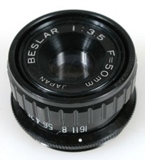 50MM F3.5 BESLAR ENLARGING LENS  FOR PARTS 