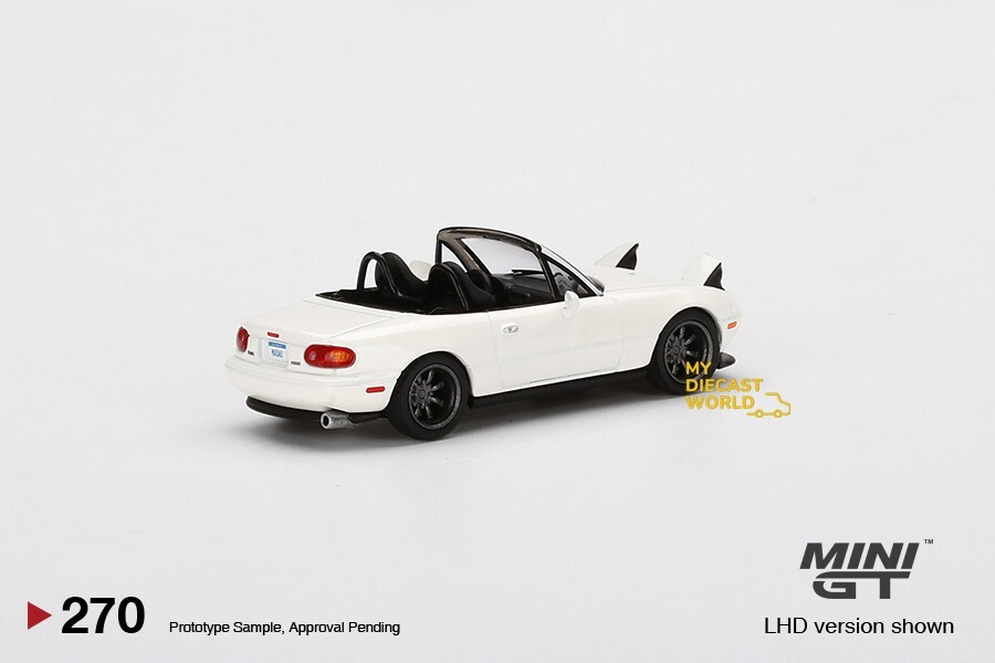 1:64 Mini GT#270 Fred's Garage Special Exclusive Mazda Miata