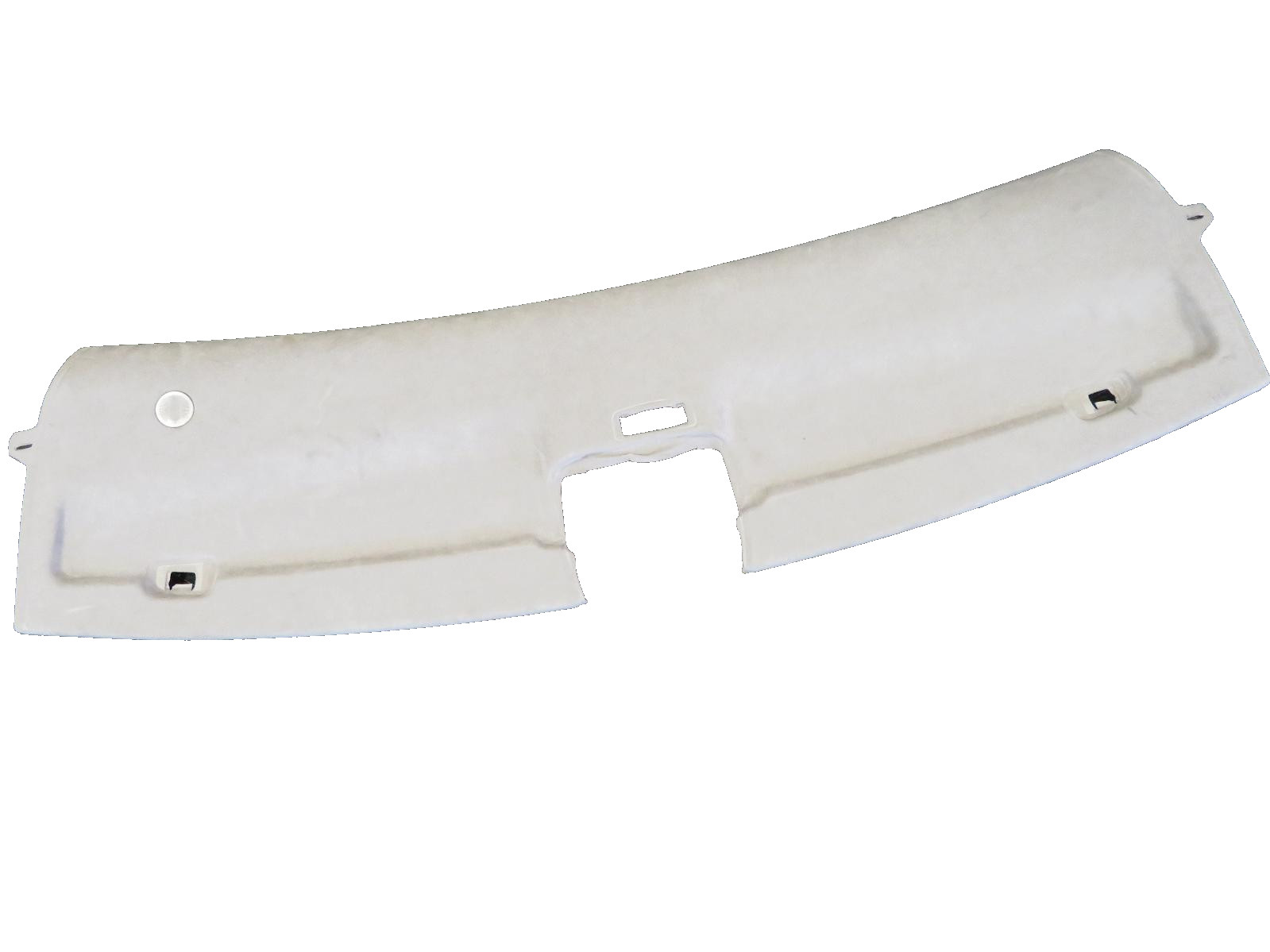 2012 ASTON MARTIN RAPIDE WINDSHIELD ROOF HEADER PANEL OEM TAN SUEDE